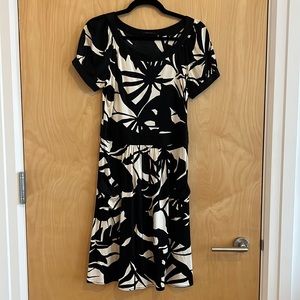 Elie Tahari Silk Floral Dress